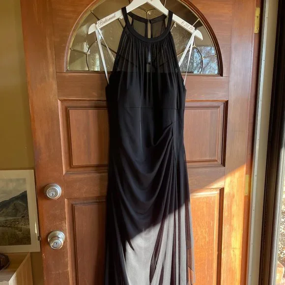 1.state metallic dress Silver Metallic Midi Dress